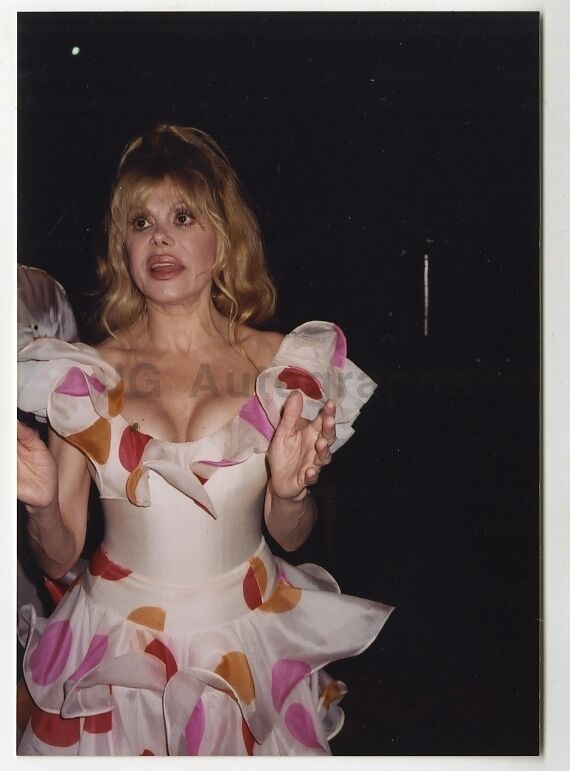 Charo - Vintage Candid Photo Poster paintinggraph by Peter Warrack - Previously Unpublished