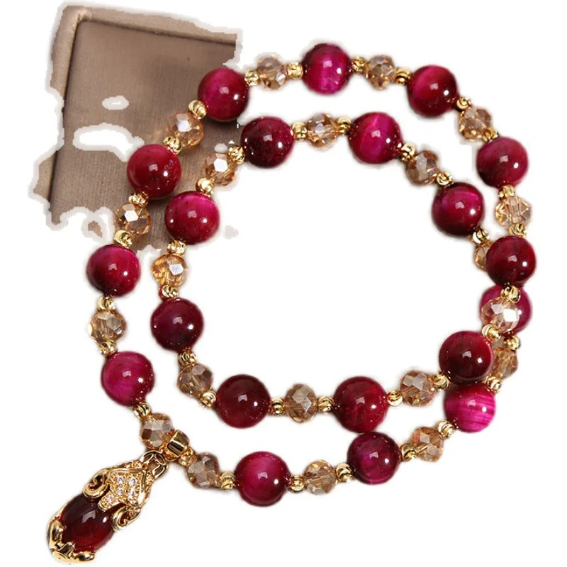 Agate Pixiu Wealth Fortune Blessing Beacelet