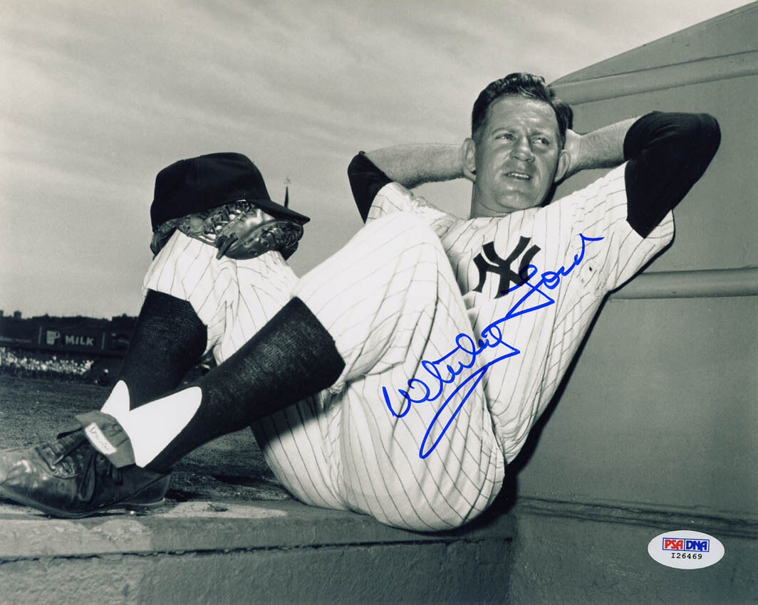 Whitey Ford SIGNED 8x10 Photo Poster painting New York Yankees PSA/DNA AUTOGRAPHED