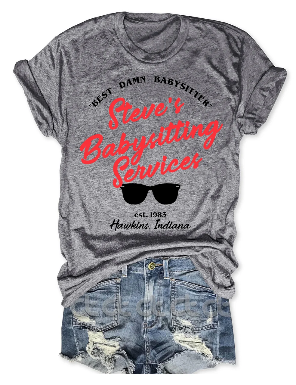 Steve's Babysitting Services Stranger Things T-Shirt