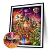 Diamond Painting -5D Full Round Drill Fantasy Castle(50*40 CM)