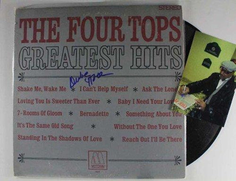 Abdul 'Duke' Fakir Autographed The Four Tops