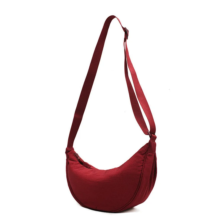 �Simple Women Dumpling Crossbody Bag | 168DEAL