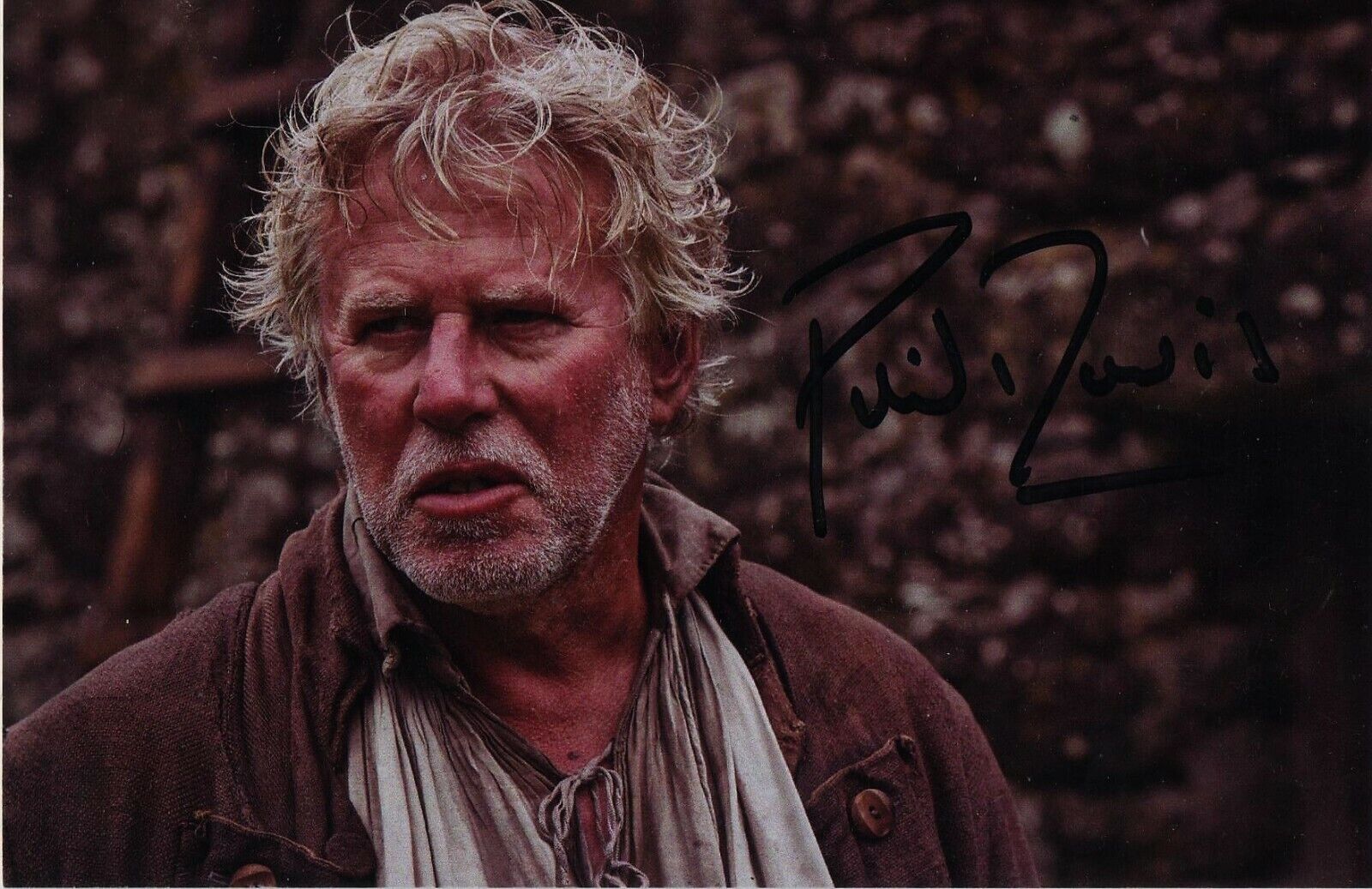 POLDARK - PHIL DAVIS personally signed picture - 6 x 4