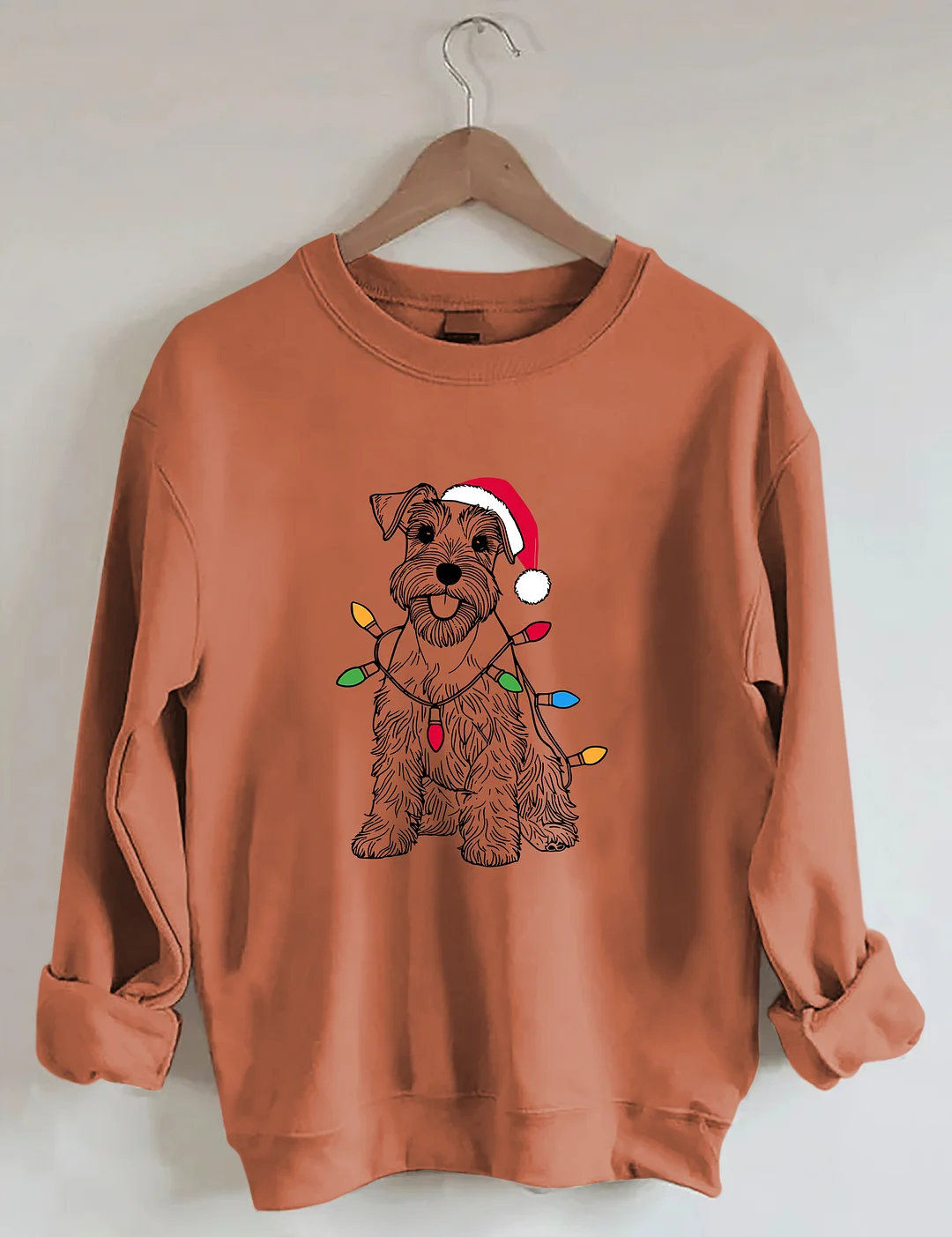 Miniature Schnauzer Christmas Sweatshirt