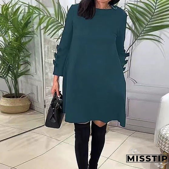 Casual and Effortless winter Dress
