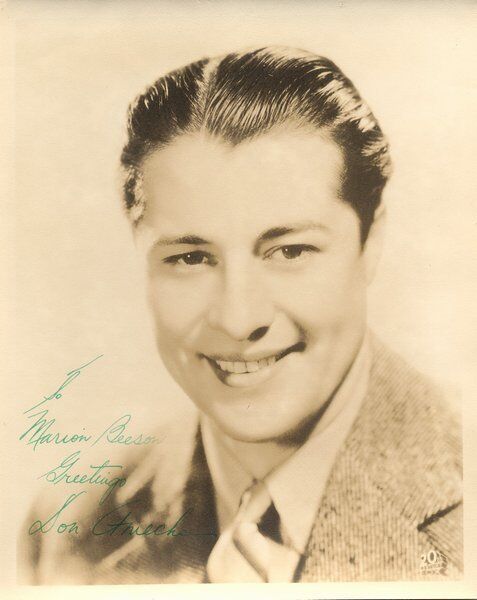 Don Ameche 1908-93 genuine Vintage autograph 8x10