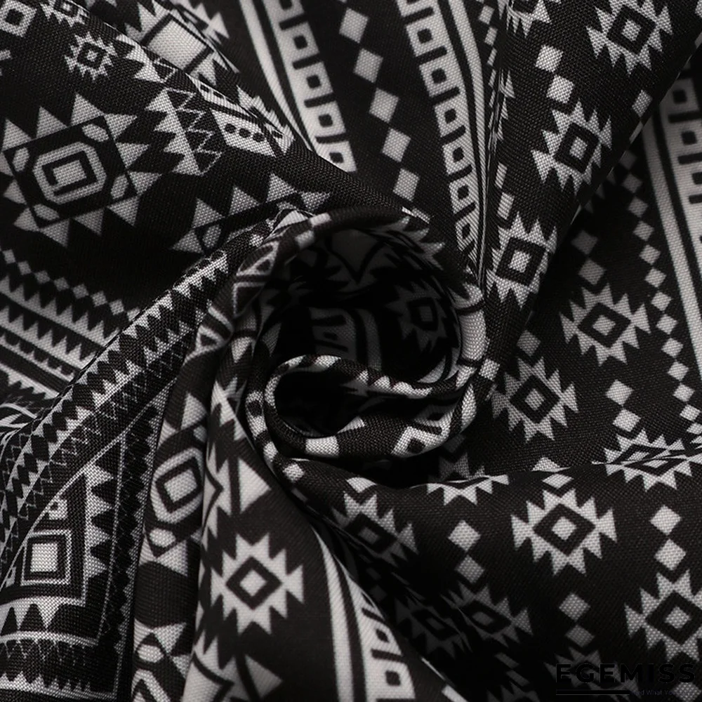 Casual Shirt Men Print Long Sleeve Ethnic Style Fashion Tropical | EGEMISS