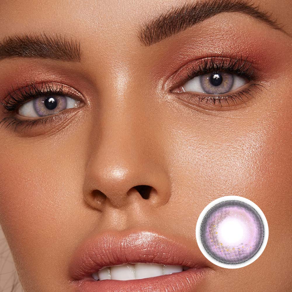 Stardew/Purple Yearly Colored Contacts Prescription Colored Contacts