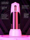 XT4 6-in-1 Huge Size Male Stroker Hands-free Heating Base Masturbation Cup