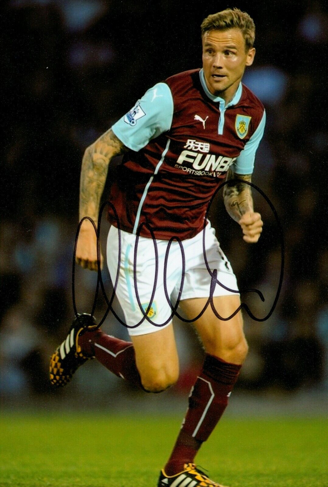 Matthew Taylor Hand Signed 6x4 Photo Poster painting Burnley Bolton Autograph Memorabilia + COA