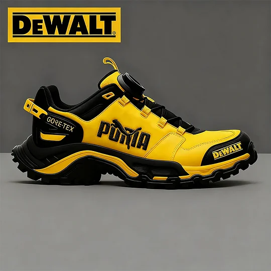 Vodoodporni in zračni mo&scaron;ki delovni in pohodni&scaron;ki &scaron;kornji znamk PUMA&reg; in DEWALT so idealni za delo in aktivnosti na prostem.