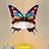 &Eacute;tag&egrave;re d&rsquo;angle papillon en acrylique - D&eacute;coration artisanale 5d