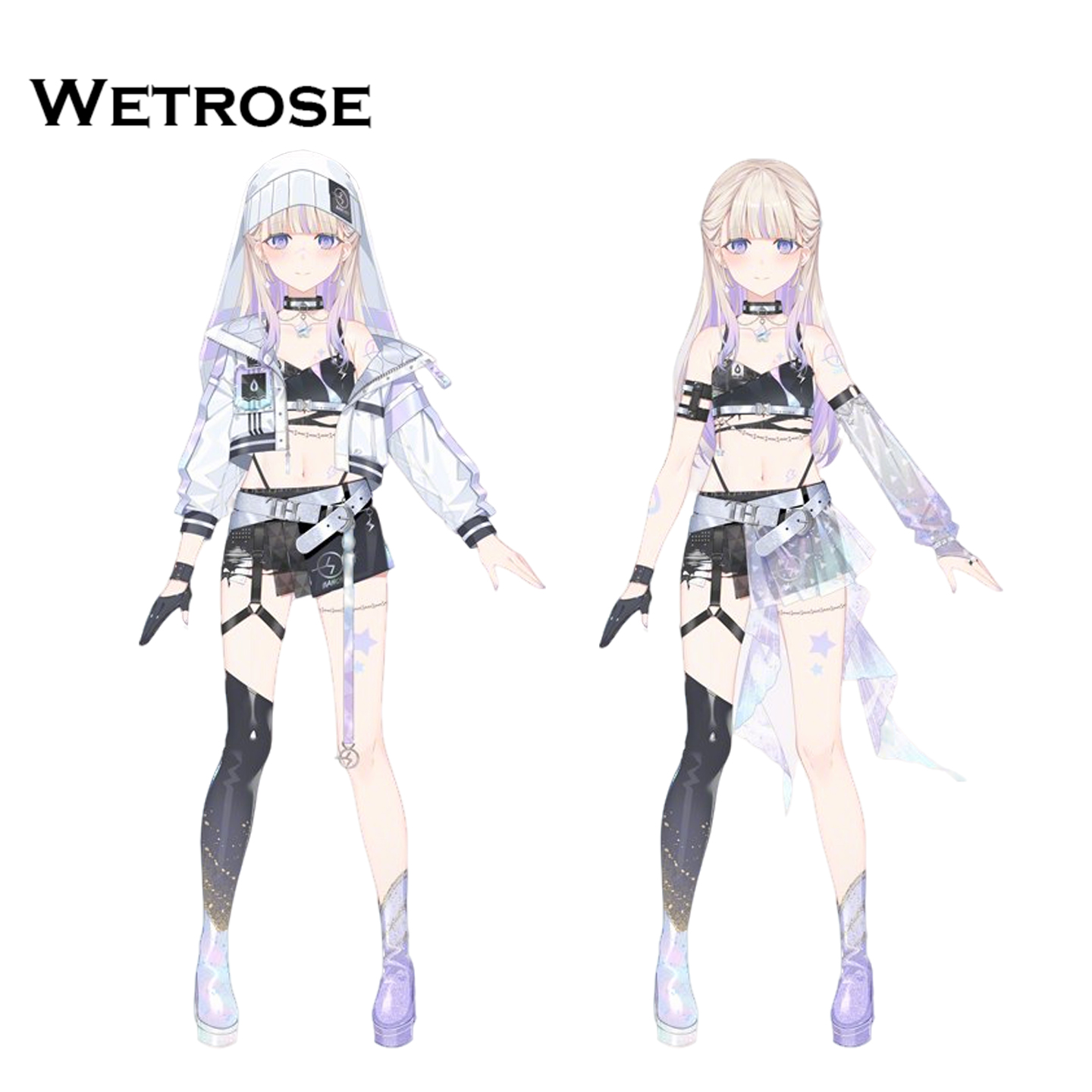 [Deposit Poll] Hololive Vtuber JP Todoroki Hajime 2026 Birthday 3D Live Black Aurora Cosplay Costume Outfit 轟はじめ生誕祭2026ブラックオーロラ衣装コスプレ
