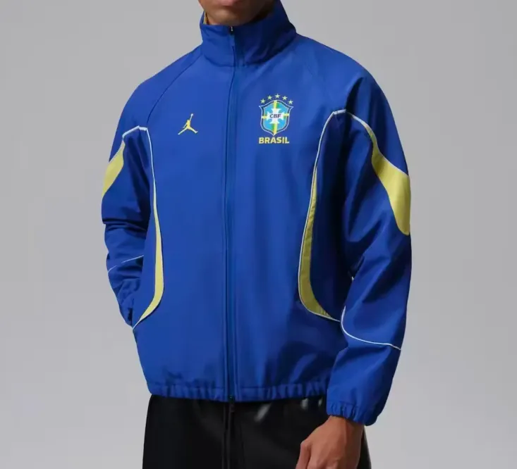 2026 World Cup Brazil Warm-up Windbreaker Football Jersey &mdash; 1:1 Thai Quality