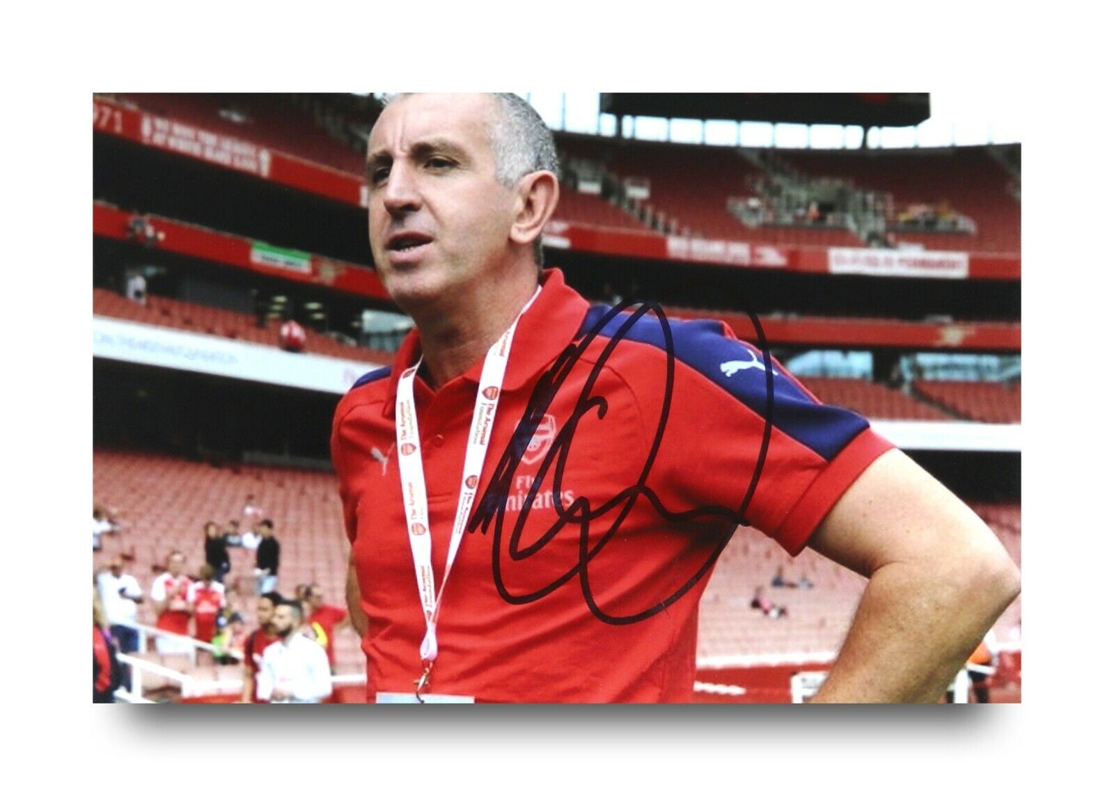 Nigel Winterburn Signed 6x4 Photo Poster painting Arsenal Gunners Autograph Memorabilia + COA