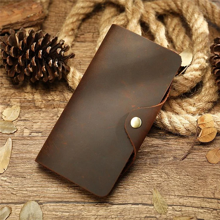 Durable Comfy Leather Casual Cash Cards Holder Wallets