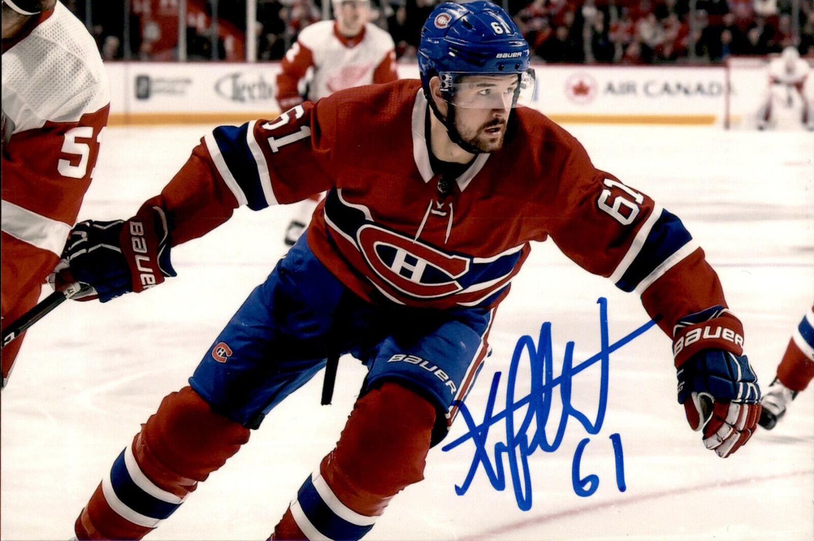 Xavier Ouellet SIGNED autographed 4x6 Photo Poster painting MONTREAL CANADIENS #2