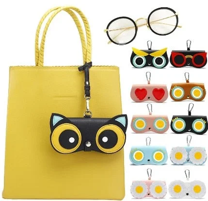 Fashion Cartoon Eye Glasses Case - vzzhome