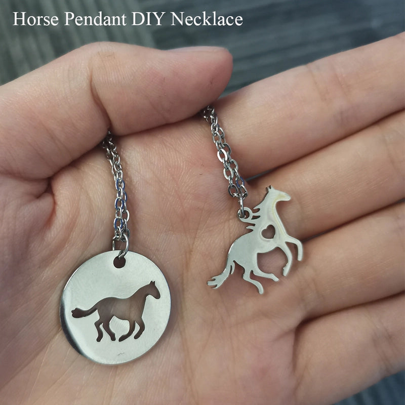 1 Piece 304 Stainless Steel Animal Pendant Jewelry Accessories