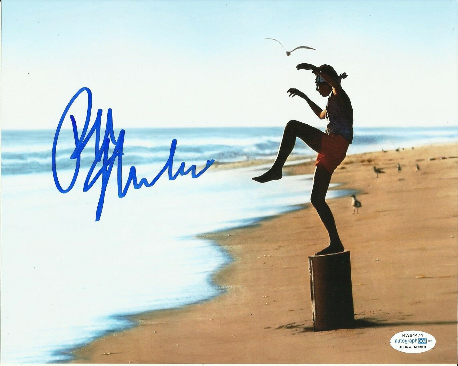 RALPH MACCHIO SIGNED THE KARATE KID Photo Poster painting UACC REG 242 (5) ALSO ACOA CERTIFIED