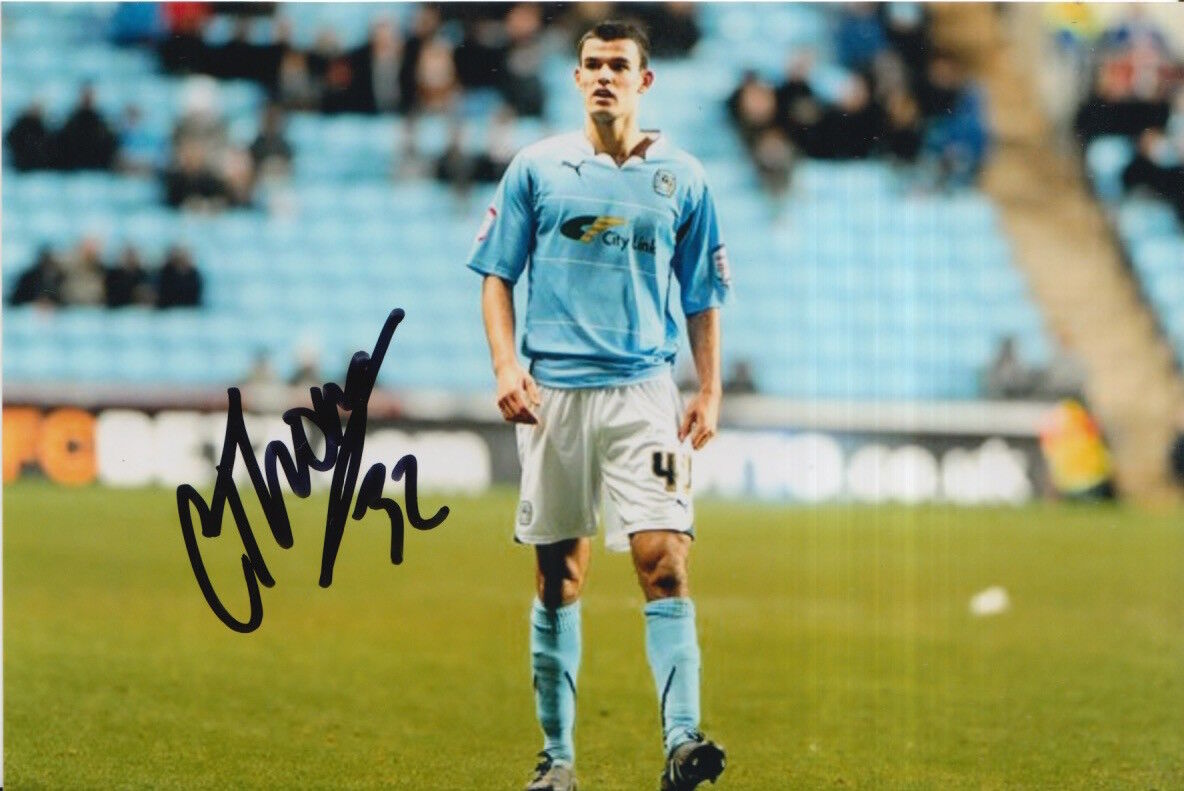 COVENTRY CITY HAND SIGNED CONOR THOMAS 6X4 Photo Poster painting.