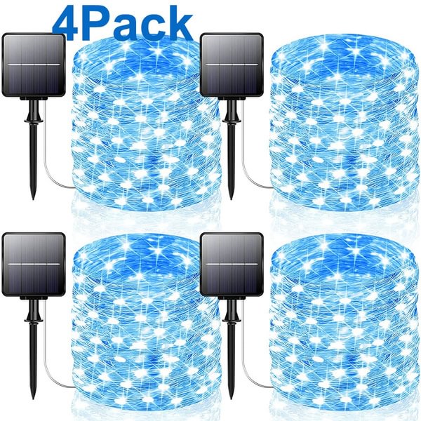 10/50/100/150/200/300Led Solar/USB Light Outdoor Lamp String Lights 8 Mode Fairy Holiday Christmas For Christmas, Lawn, Garden, Wedding, Party and Holiday(1/2/4Pack) - Shop Trendy Women's Fashion | TeeYours