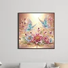 Papillon De Cristal-Partielle Forme Sp&eacute;ciale Diamant Peinture-30*30CM