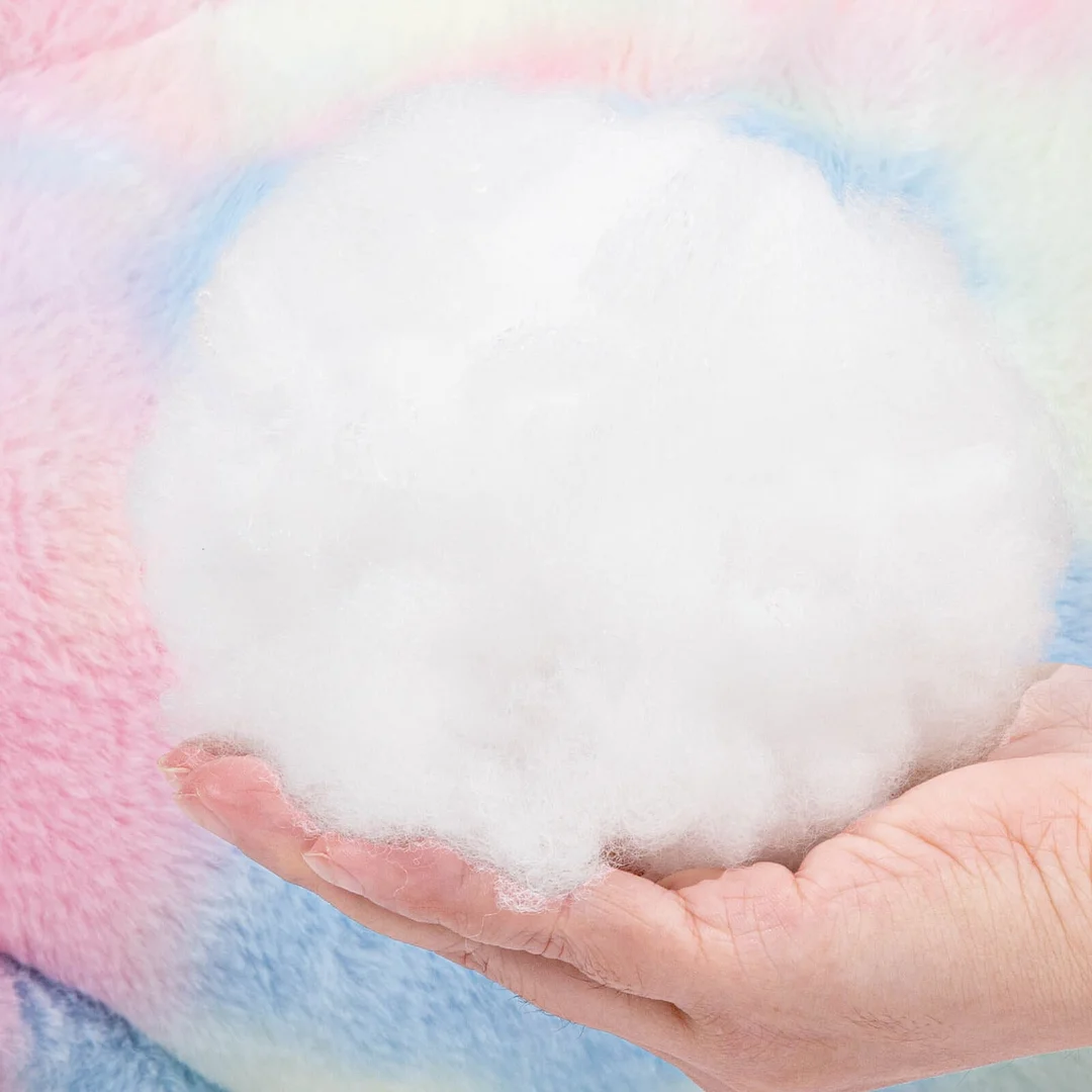 Large Tiedyed Dinosaur Stuffed Animal Kawaii Plush Pillow Squishy Soft Toy