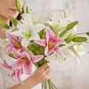 3D Printed 2 Heads Lily Home Event Artificial Flower