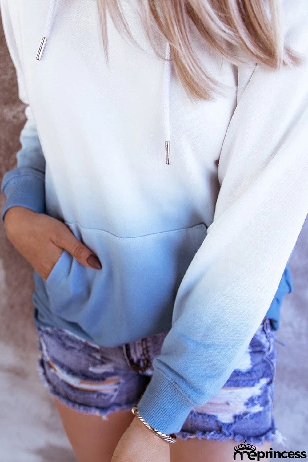 Gradient Long Sleeve Hoodie