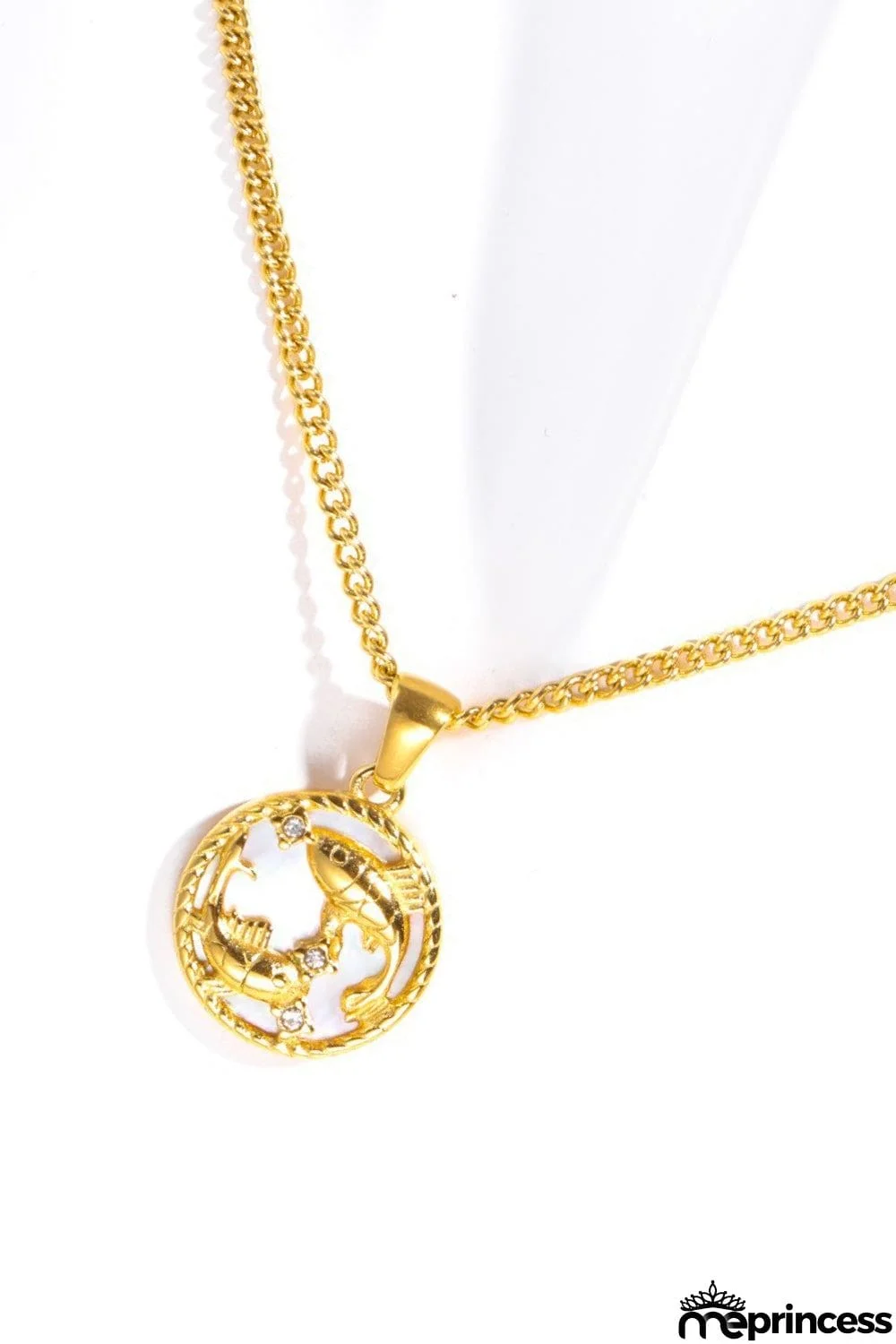 Constellation Pendant Stainless Steel Necklace