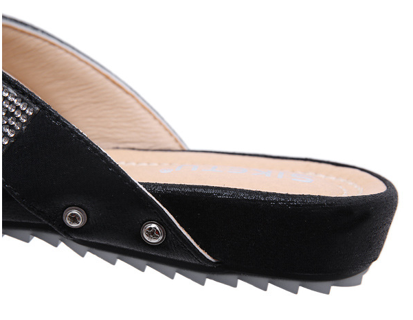 Women's Rhinestone Flip Flops Fashion Comfort Sandals