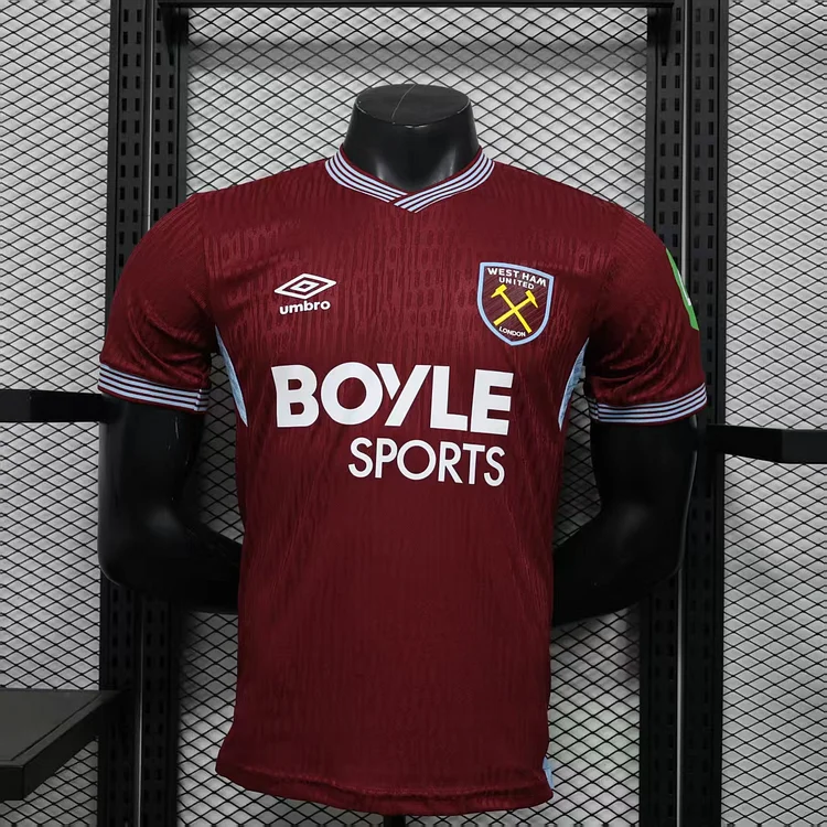 Player Edition-West Ham United 25/26 Home Football Jersey