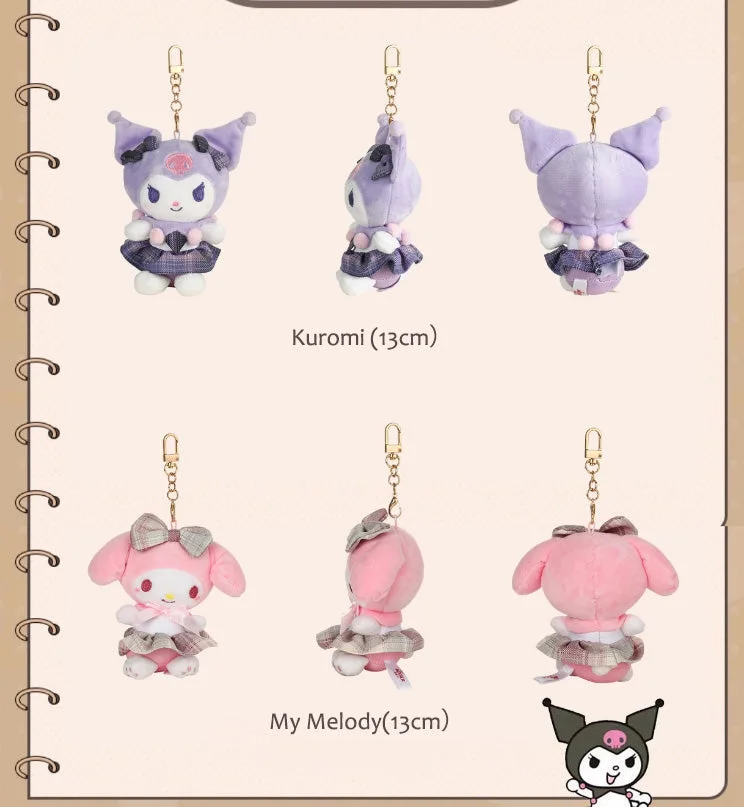 Kuro and Melo JK Uniform Plush Pendant