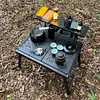 Outdoor Camping Gas Stove Lightweight Stove Head with Storage Bag for Picnic BBQ
