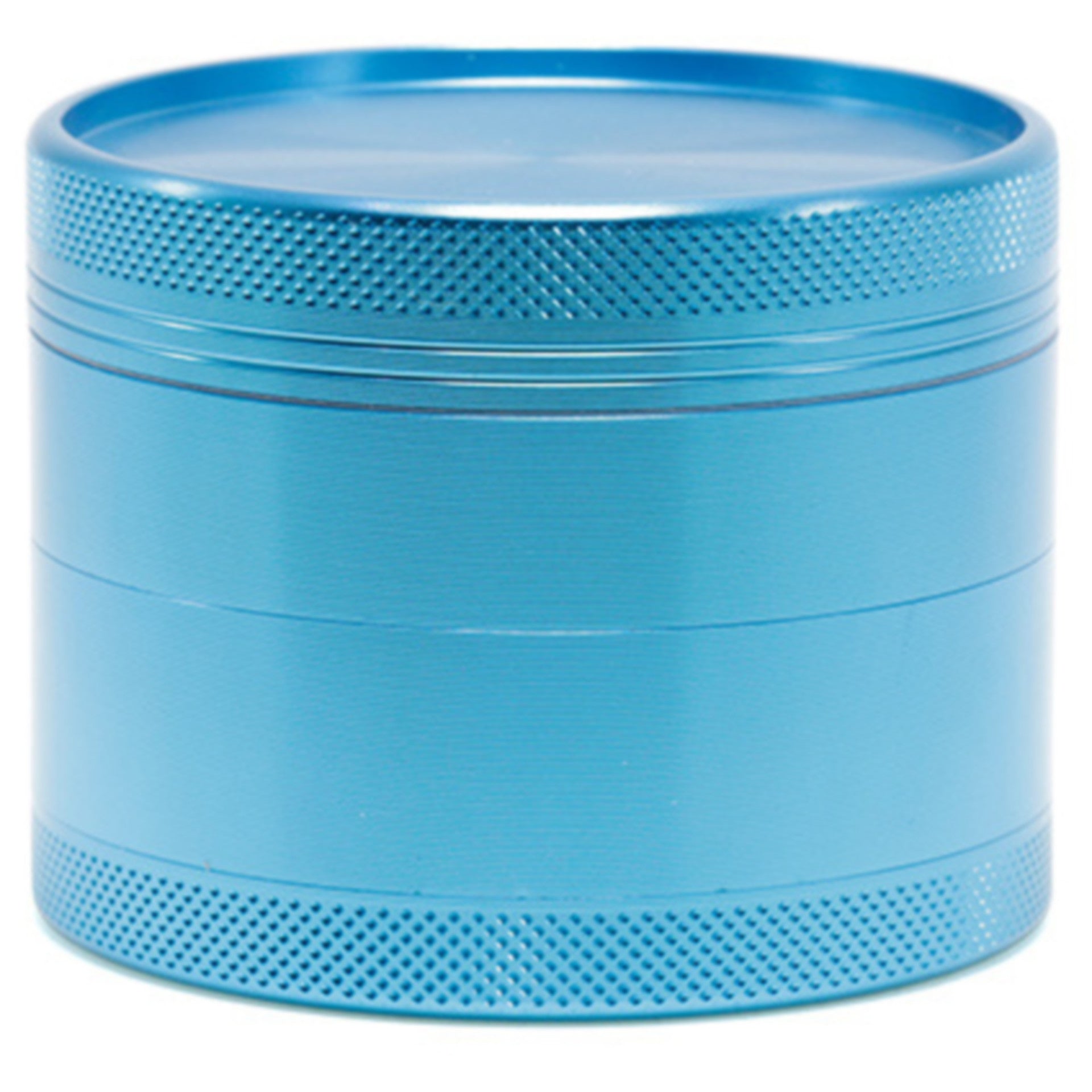 63MM Aluminum Alloy 4 Part Upper Cover Concave Grinder-Sky Blue
