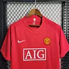 2007/2008 Retro Manchester United Home Football Shirt 1:1 Thai Quality