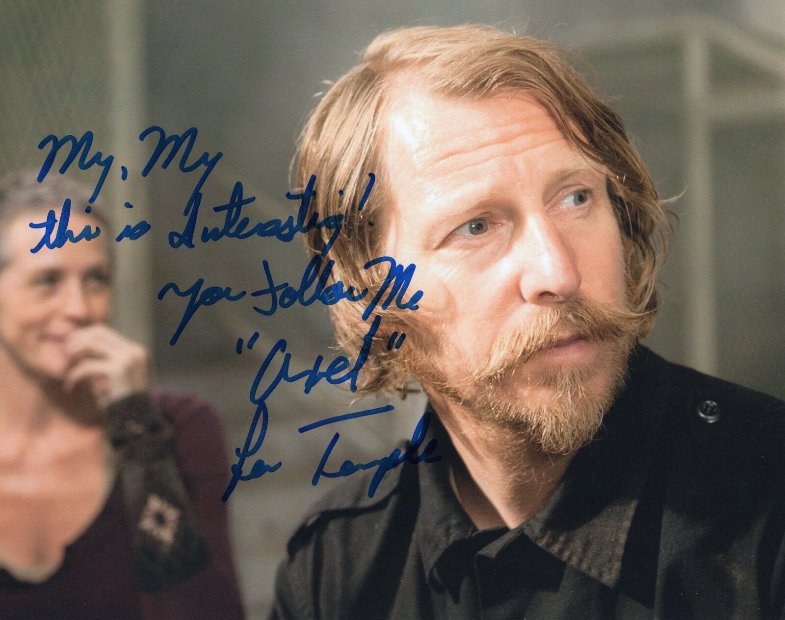 Lew Temple Axel The Walking Dead TV Show Signed 8x10 Photo Poster painting w/COA