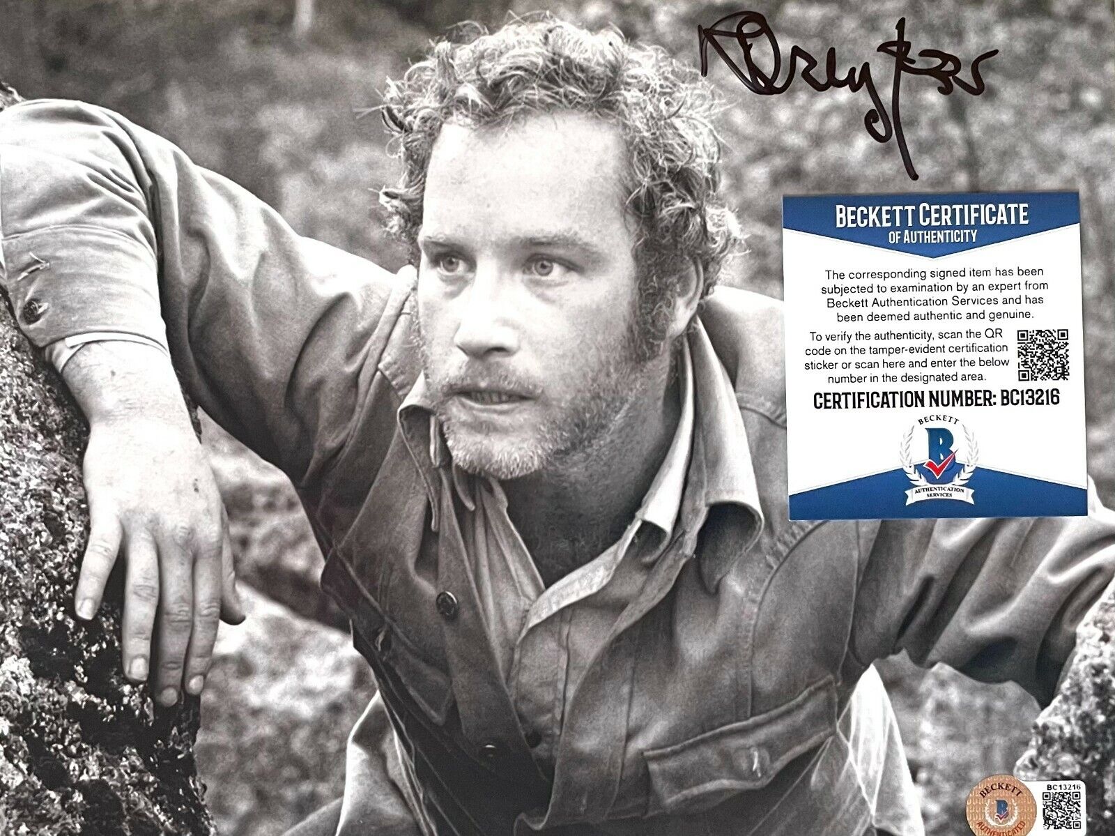 Richard Dreyfuss Close Encounters Original Autographed 8X10 Photo Poster painting w/Beckett #2