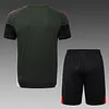 2025/2026 Bayern Munich pre-match training Dark Green Shirt+Shorts 1:1 Thai Quality