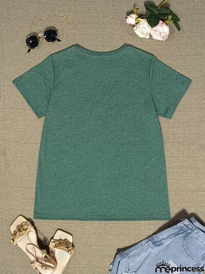 Round Neck Short Sleeve T-Shirt
