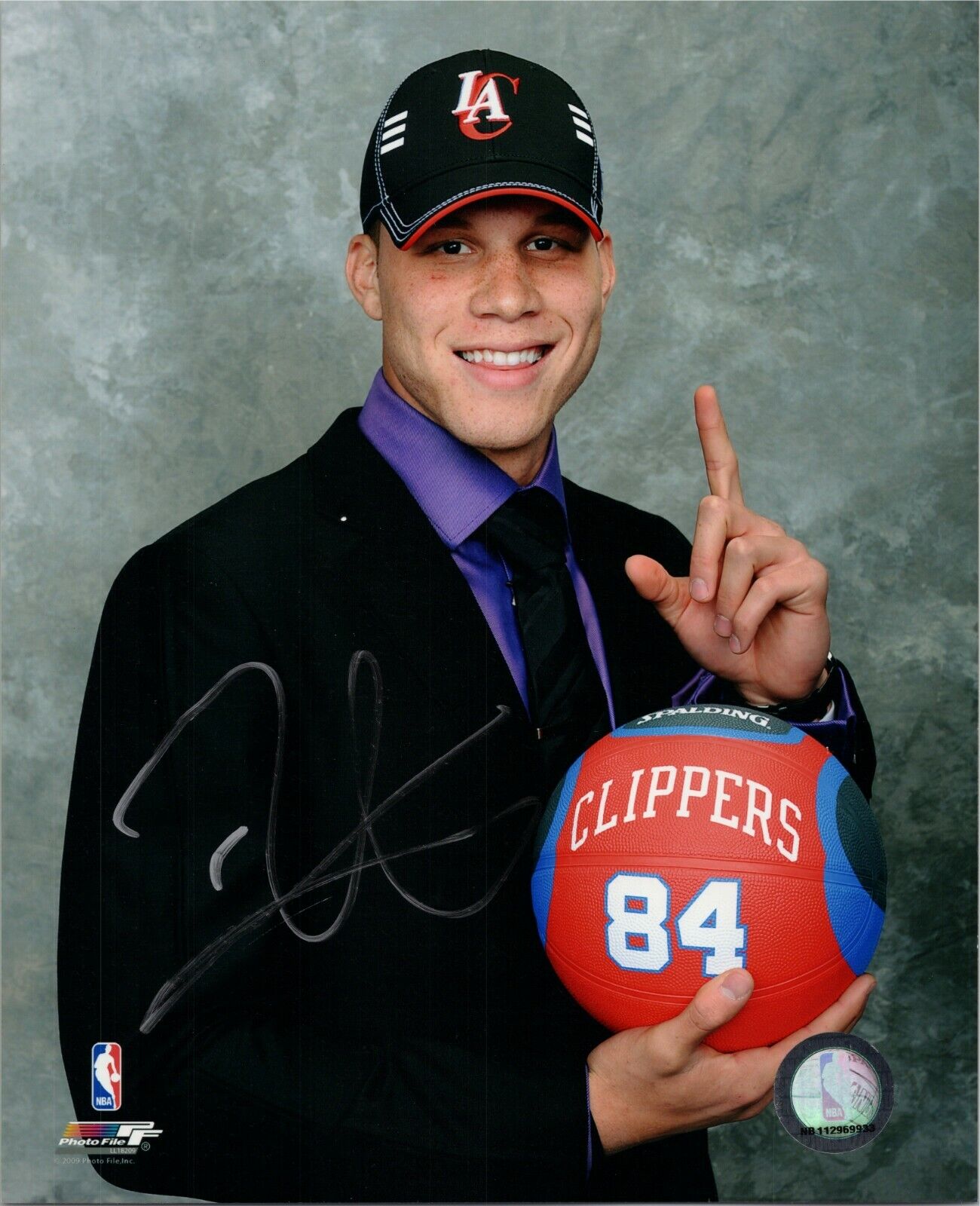 ~~ BLAKE GRIFFIN Authentic Hand-Signed LOS ANGELES CLIPPERS