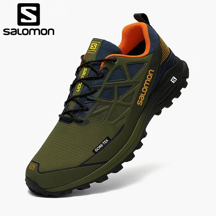 Wodoodporne i oddychające buty trekkingowe Salomon dla mężczyzn
