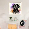 Black Labrador-11CT Stamped Cross Stitch 40*40cm