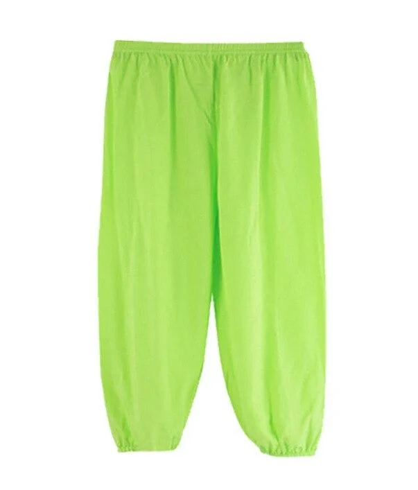 2-11 Years Boys Girls Sports Pants Children Pure Color Trousers Kids Summer Autumn Anti-mosquito Pants Spring Cotton Pajama Pant