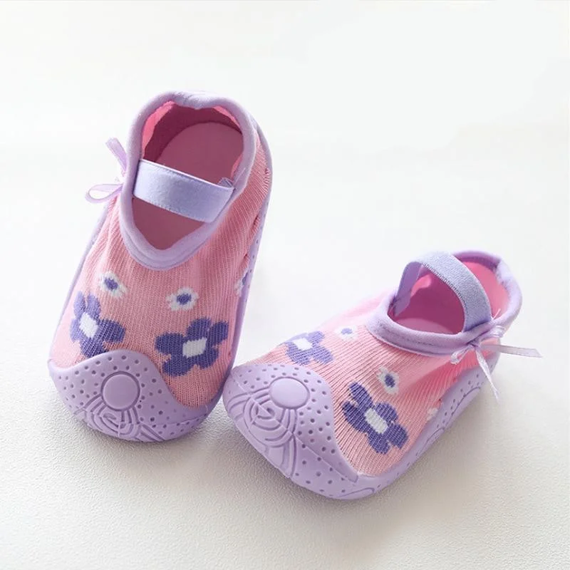 Baby Shoes Boy Girl First Shoes Baby Walkers Summer Rubber Sole Anti-slip Toddler Shoes Unisex Baby Sneakers Cute Infant Booties
