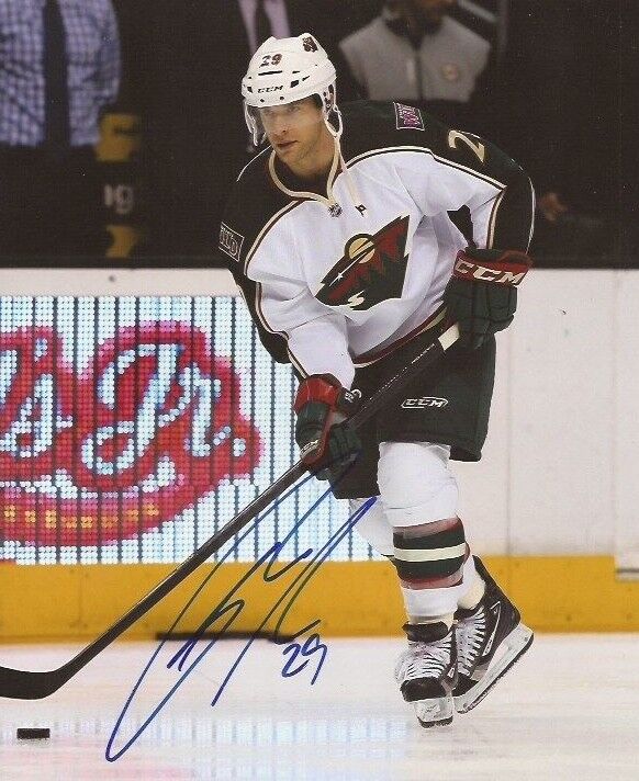 Jason Pominville signed Minnesota Wild 8x10 Photo Poster painting autographed 3