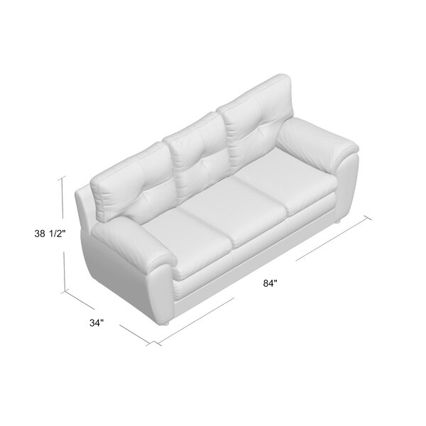 Kenn 84'' Pillow Top Arm Sofa