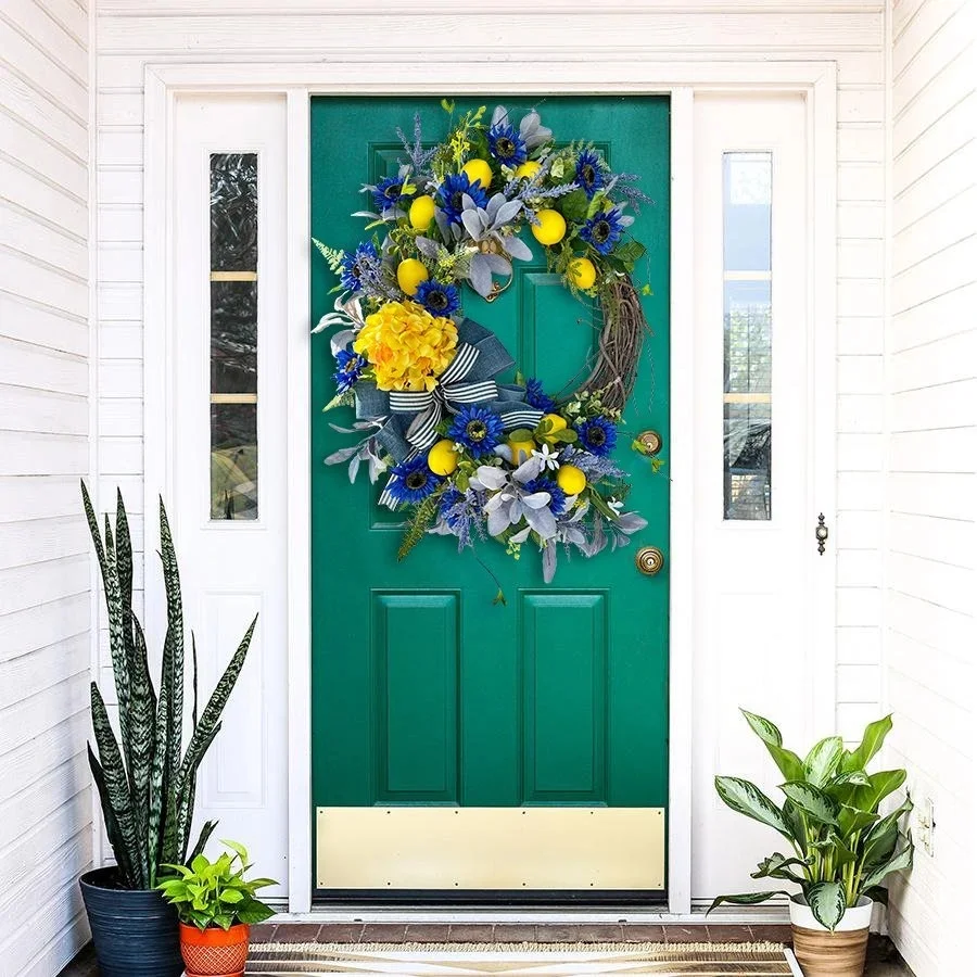 🍋Hot Sale 45%OFF🍋Spring Farmhouse Lemon Wreath-Rustic Home Decor